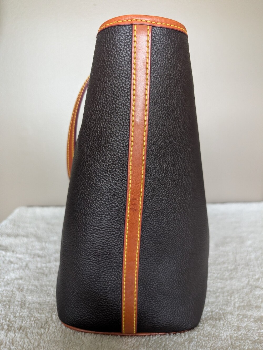 Dooney & Bourke Black All Weather Leather 3.0 Tote - Picture 6 of 11